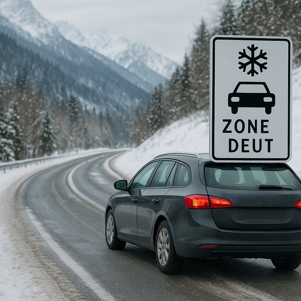Loi Montagne 2025-2026: winter tyres or snow chains in France?