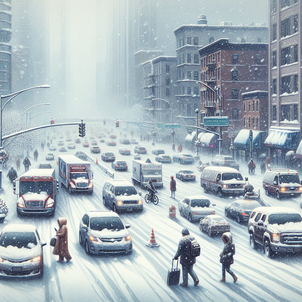 Zware sneeuwval legt verkeer in Parijs plat, honderden vluchten geannuleerd